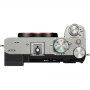 Sony | Mirrorless Camera body | Silver | Fast Hybrid AF | ISO 102400 | Magnification 0.70 x | 61 MP | Full-Frame Camera | Alpha - 7